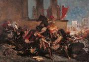 Eugene Delacroix The rape of the Sabine women. USA oil painting artist